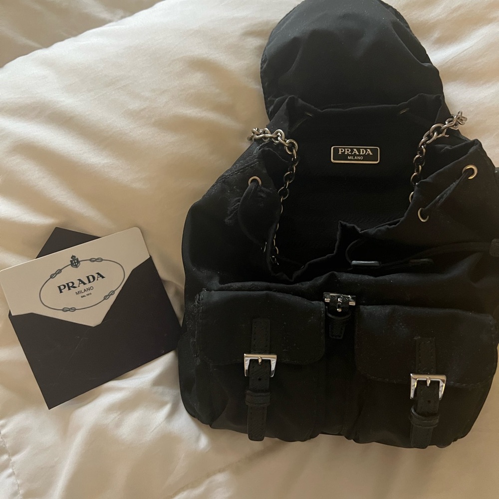 PRADA RE-NYLON MINI BACKPACK - Picture 8 of 13
